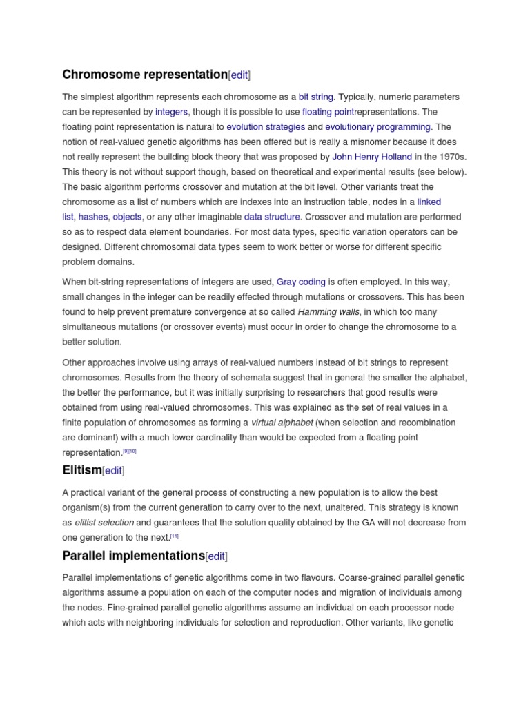 worksheet Representation Of Integers chromosome representation genetic algorithm theoretical computer science