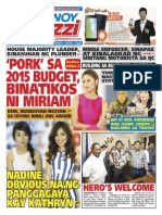 Pinoy Parazzi Vol 7 Issue 146 November 28 - 30, 2014