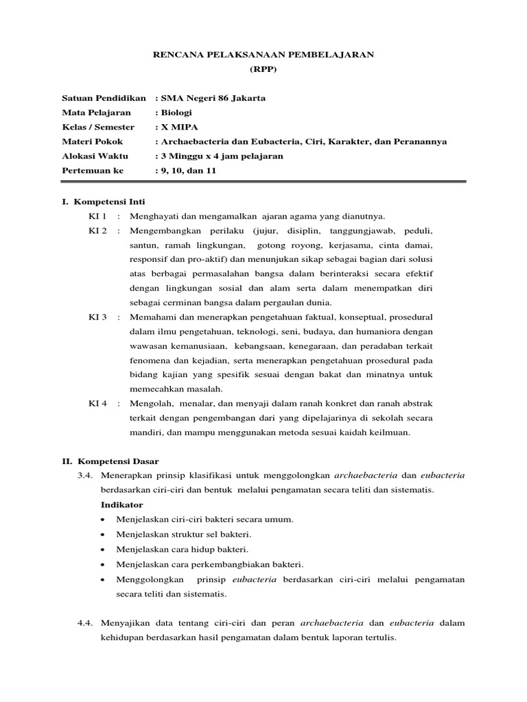 Soal Biologi Materi Bakteri