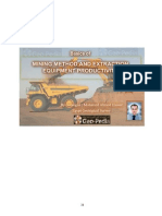 Basics of Mining Method and Extraction Equipment Productivity