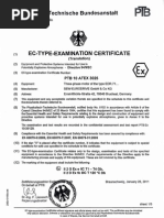 SEW EC-Type-Examination Certificate