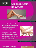 Como Quitar Las Varices en Casa