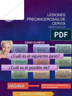 Lesiones Precancerosas de Cervix