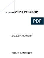 Architectural Philosophy Repetition, Function, Alterity Summary PDF