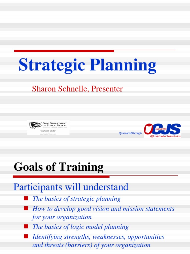 Strategic Planning | PDF | Swot Analysis | Strategic Planning