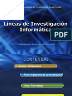 Líneas de Investigación Informática: Instituto Universitario de Tecnología Del Estado Trujillo