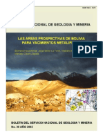 Memoria - Areas Prospectivas de Bolvia de Yac. Met PDF