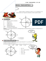 III BIM - TRIG - Guía #6 - Circunferencia Trigonométrica I