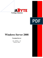 4 - Windows Server 2008 - Terminal Server