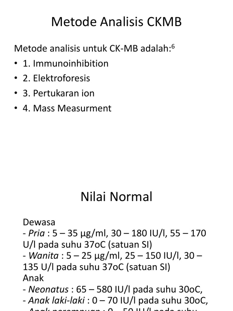 CKMB | PDF