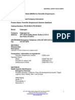 PS-30-002 - MSDS - Penicillin Streptomycin Solution