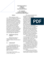 Maintaining FCC Compliance