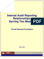 IA Reporting - Serving 2 Masters