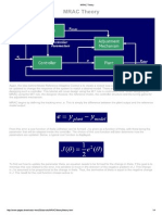 MRAC Theory