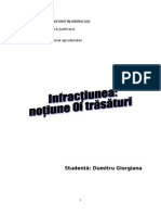 Referat Infractiune Noul Cod Penal