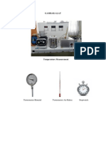 Gambar Alat: Termometer Bimetal Termometer Air Raksa Stopwatch