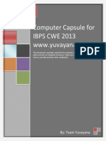 Computer Capsule for IBPS CWE Clerk 2013encrypted
