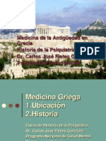 Historia de  La psiquiatría Historia de Grecia I