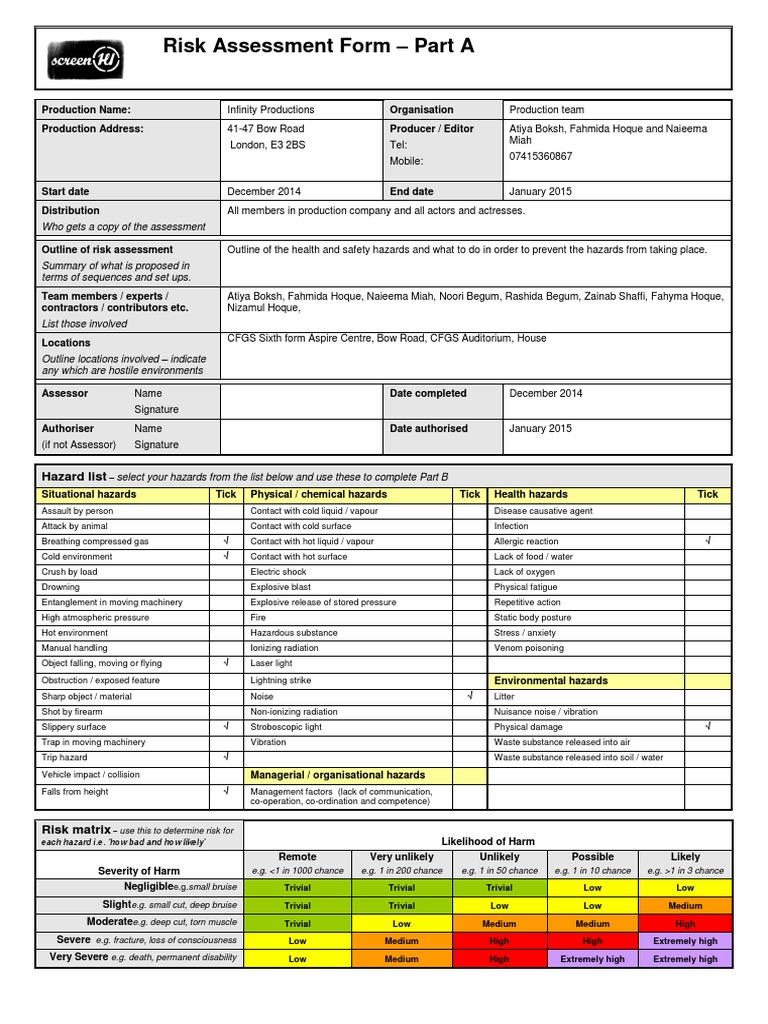 Risk Assessment PDF Radiation Risk