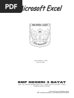 Download Modul Mocrosoft Excelldari SMPN 3 Bayat Klaten by Buku2 Ilmu Komputer SN24849046 doc pdf