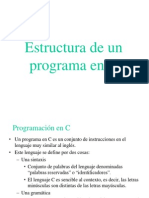 Estructura de Un Programa en C