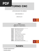 Torno CNC - Apresentação Preliminar