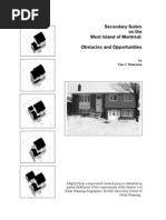 Download Secondary Suites on the West Island of Montreal Obstacles and Opportunities by Tim J Moerman SN24849626 doc pdf