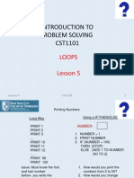 CST1101 F14 Lesson 5