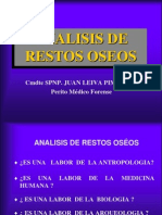 Analisis de Restos Oseos