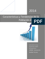 Caracteristicas y Tendencias de La Población Peruana