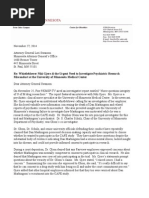 Turner Letter to Lori Swanson Nov 27 2014