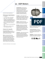 General Purpose - ODP Motors: Performance Specifications