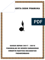 Data Peserta Didik Pramuka