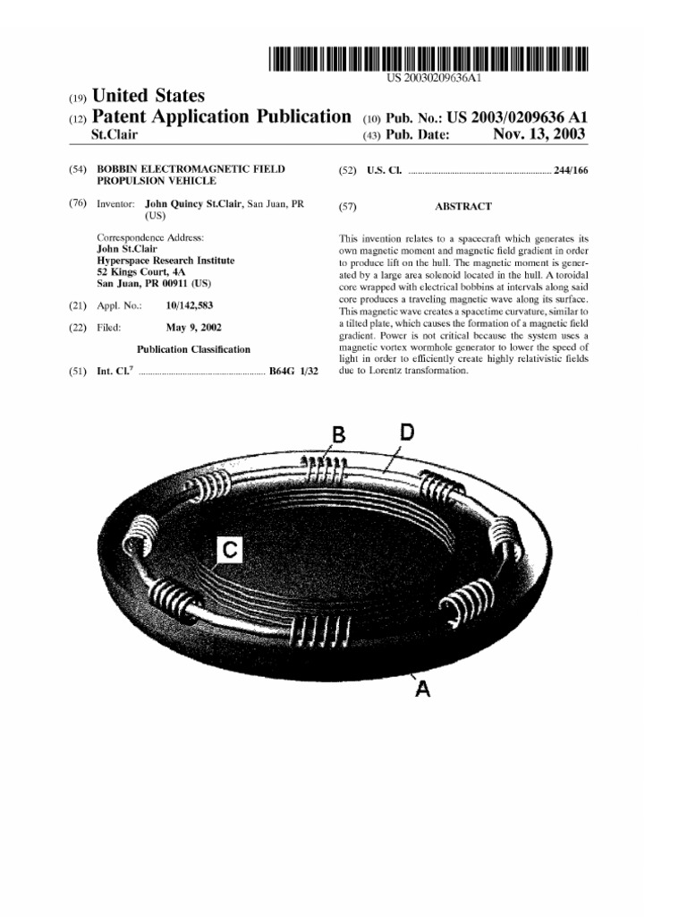 Bobbin field propulsion vehicle