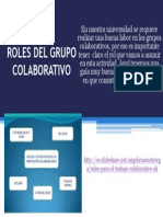 Roles Del Grupo Colaborativo.
