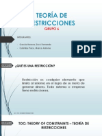 Teoría de restricciones y JIT