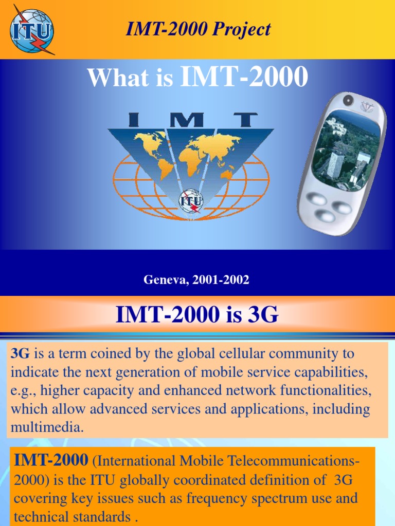Overview of IMT-2000 Specifications | PDF | Technology & Engineering