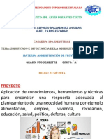 Administracion de Proyecto