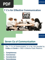 7 C's of Effective Communication - Business Communication Course