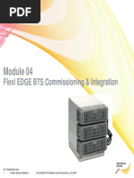 Module 04 Flexi EDGE BTS Commissioning & Integration