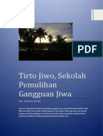 TirtoJiwosekolah Pemulihan Ganggguan Jiwa