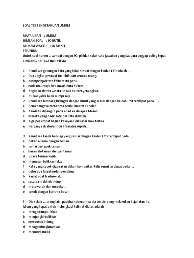 Contoh Soal Pengetahuan Umum Perbankan Dan Jawabannya Contoh Soal Pengetahuan Umum Perbankan Dan Jawabannya