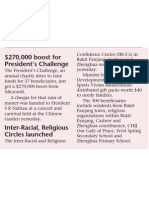 Needy Still Need Help Despite Economic Pick-Up, 1 Nov 2009, Sunday Times