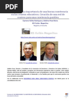 Experiencia La importancia de una buena convivencia en los centros educativos. Creación de una red de centros para una convivencia positiva. IES Xulián Magariños