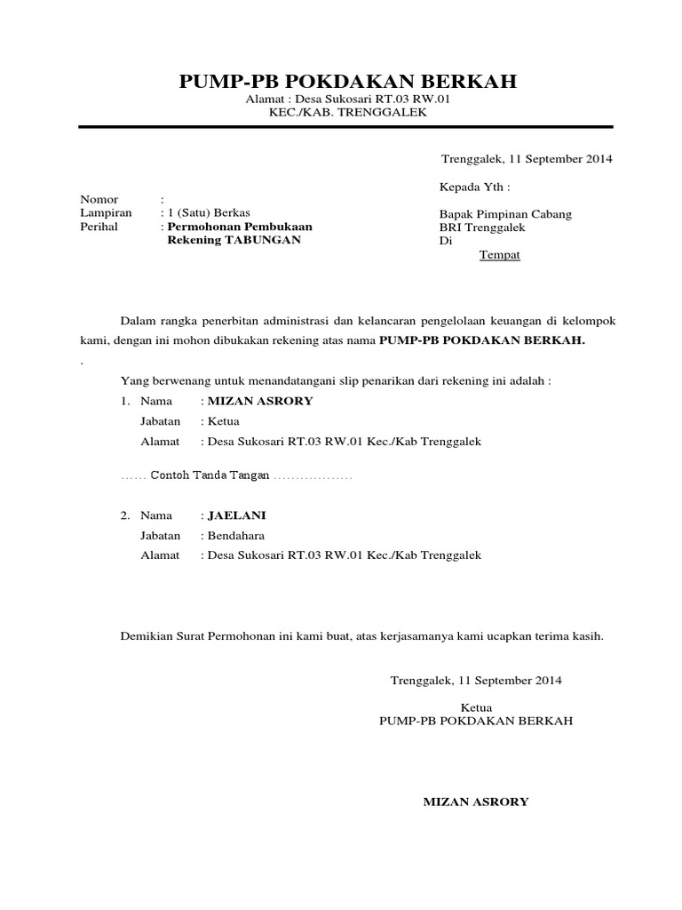 untuk perintah rekening memindahbukukan surat Bank Pembukaan Permohonan Surat Rekening untuk perintah rekening memindahbukukan surat Bank Pembukaan Permohonan Surat Rekening