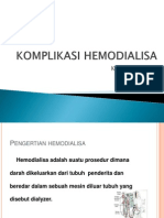 Komplikasi Hemodialisa