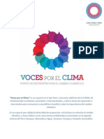 Voces por el Clima