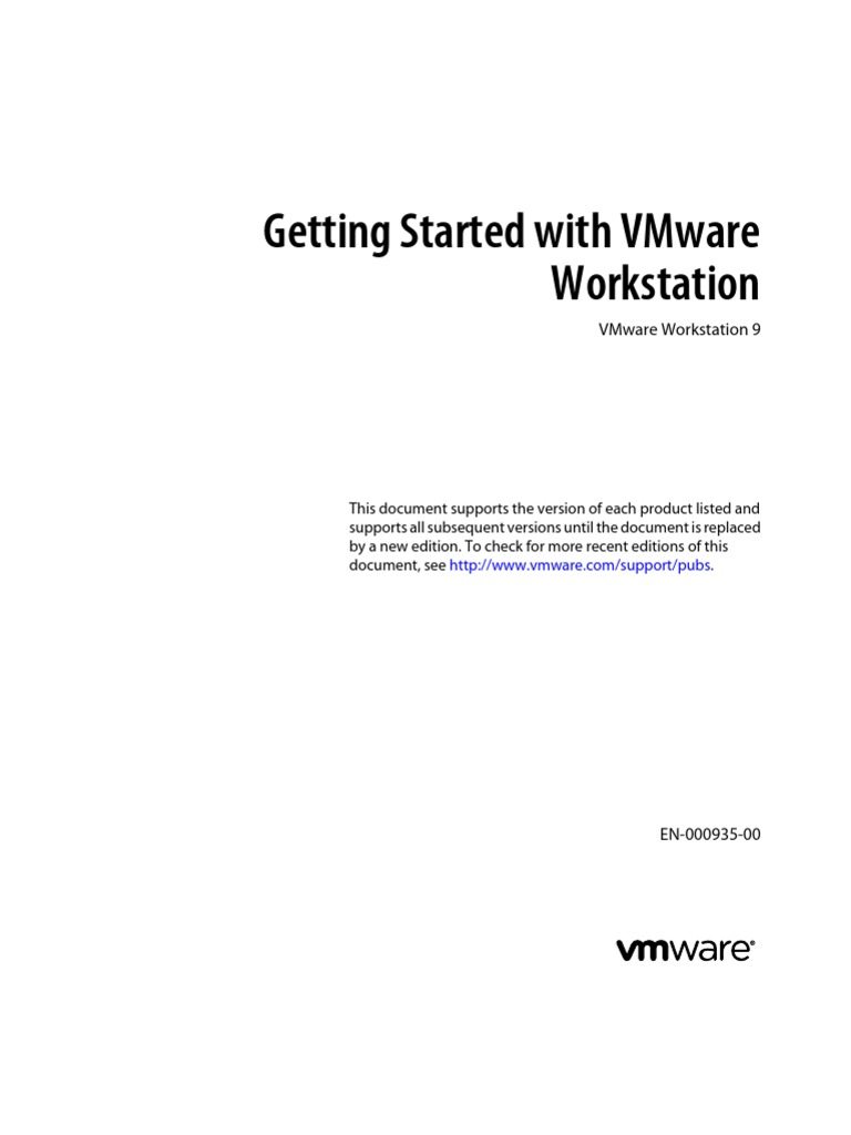 Vmware Getting Started | PDF