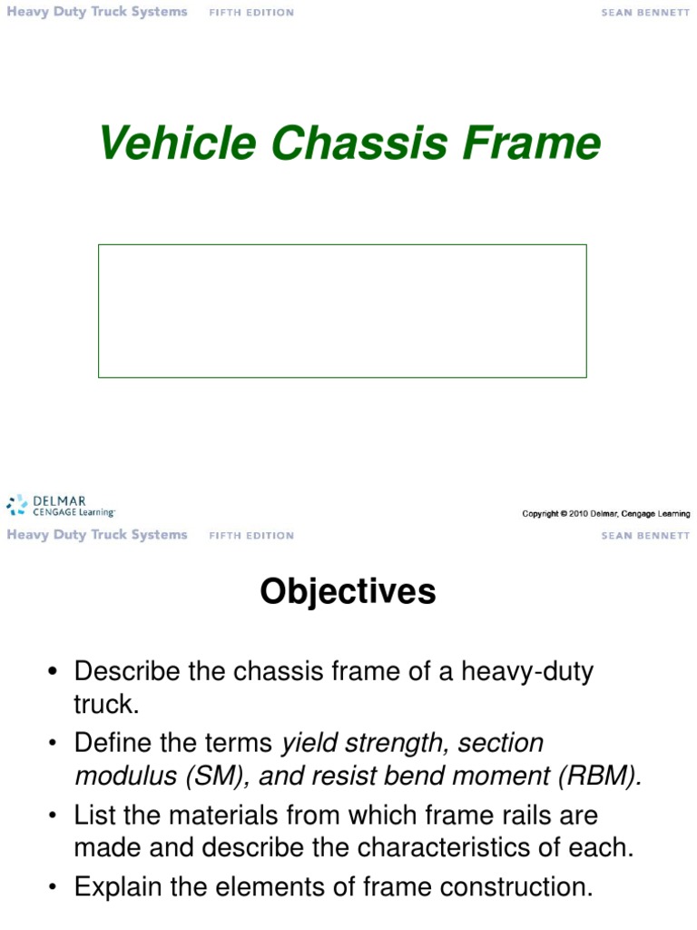 Heavy-Duty Truck Chassis Overview | PDF | Strength Of Materials | Corrosion