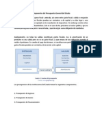 Componentes Del Presupuesto General Del Estado